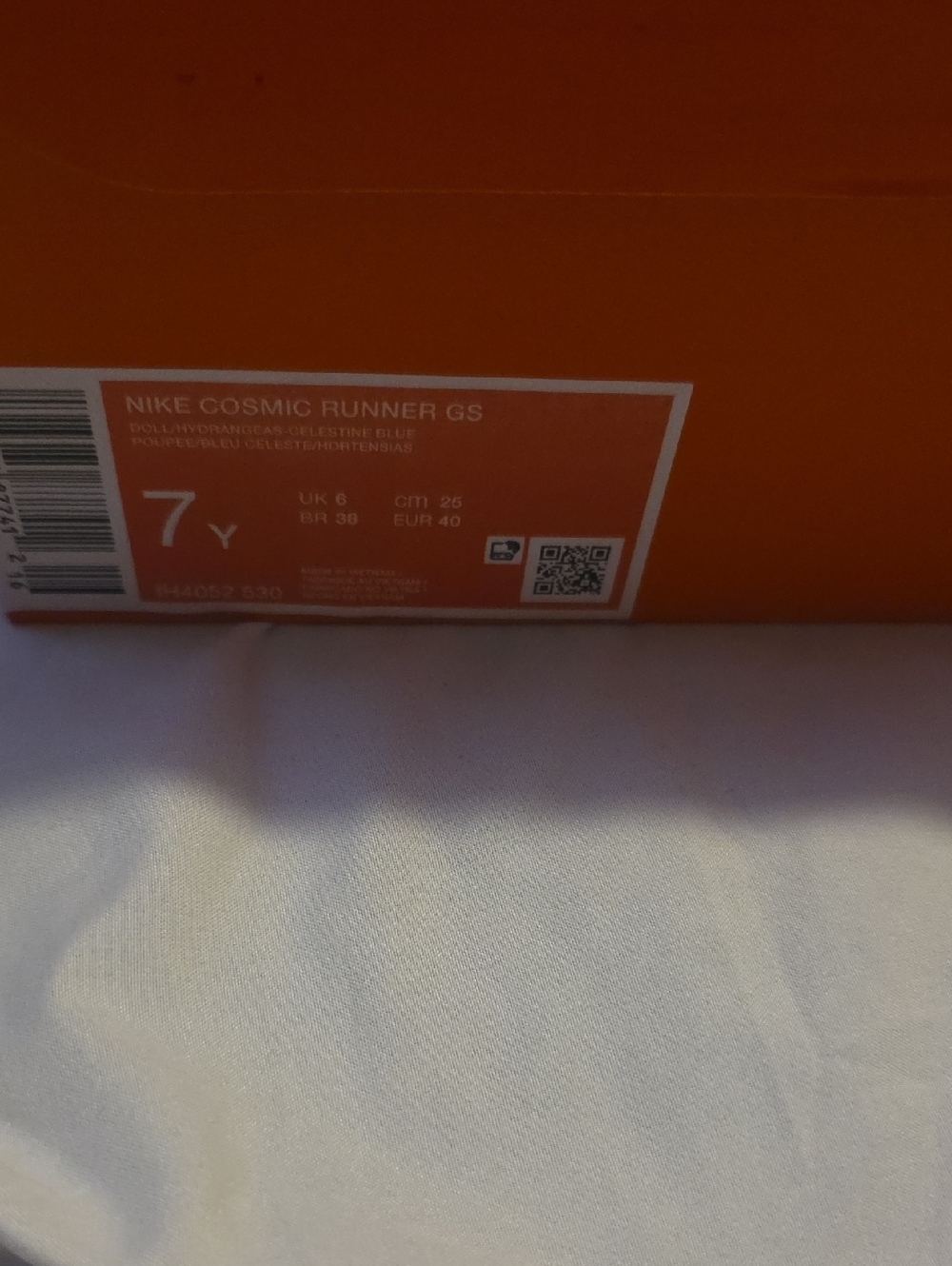 Nike Lavender and Light Blue Athletic Sneakers - Picture 8 of 8